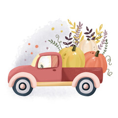 Autumn Harvest Machine. Autumn Harvest Machine