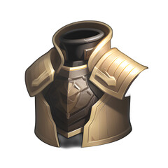Medieval leather armor game ai generated