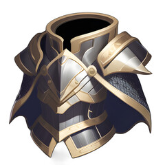 Medieval leather armor game ai generated