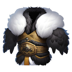Medieval leather armor game ai generated