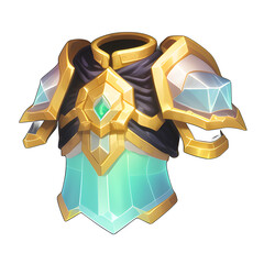 Medieval leather armor game ai generated