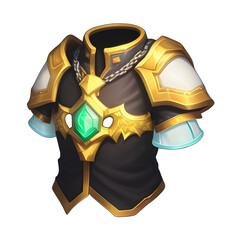 Medieval leather armor game ai generated