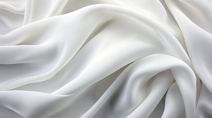 Obraz premium white satin fabric - generative ai