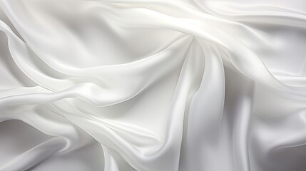 Obraz premium white satin fabric - generative ai
