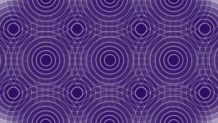 Purple abstract background with circles