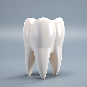 3D Rendering of a Molar Tooth
