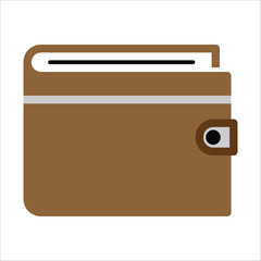wallet - digital wallet - icon vector design template