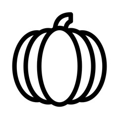 Halloween Pumpkin icon on White Background. Halloween line icons collection. Vector illustration. 