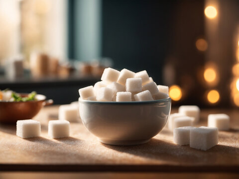 Cuanco repleto de terrones de az&uacute;car