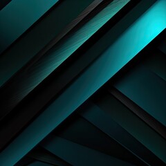 Obraz premium Teal 3D background