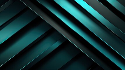 Obraz premium Teal 3D background