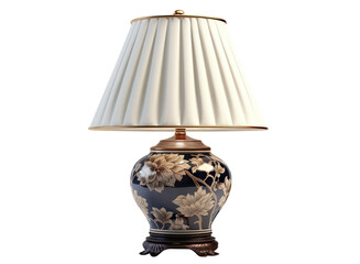 Stylish table lamp cut out