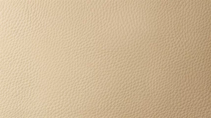 Deurstickers Beige leather texture in a closeup view. © Arma Design