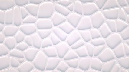 Smooth fractal noise striped waves on the surface. Bright, milky background.