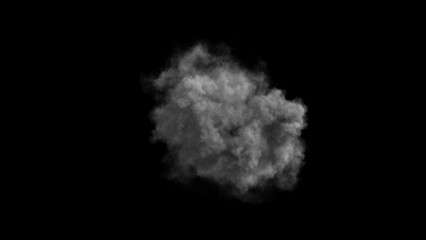 Smoke, steam explosion or puff
