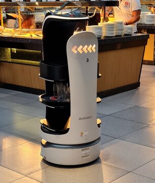 BellaBot Servierroboter f&uuml;r Gastronomie