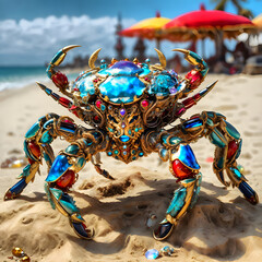 3d surreal design with ultra details, colorful generative art, digital graphics