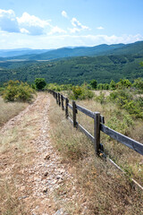 Fototapeta na wymiar Summer Landscape of Rudina mountain, Bulgaria