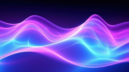 a colorful background and a sound wave in the background. Fantasy concept , Illustration painting.