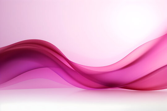 Abstract pink wave background, A dynamic magneta wave elegantly flowing 