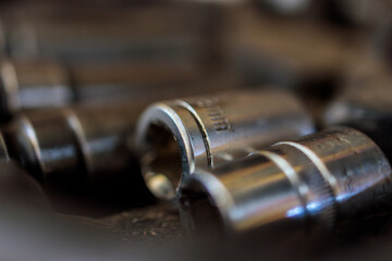 Socket Wrench Attachments in Workshop Detail