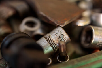 Socket Wrench Attachments in Workshop Detail