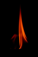 Fototapeta na wymiar illustration of a fire