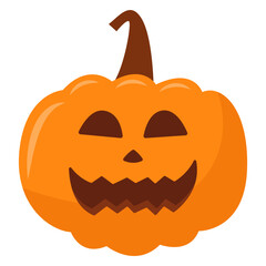 Halloween Pumpkin Icon Vector