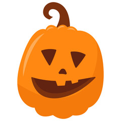Halloween Pumpkin Icon Vector