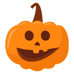 Halloween Pumpkin Icon Vector