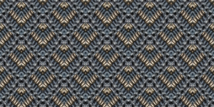 Seamless Native Ornament. Native Woven Tapestry.