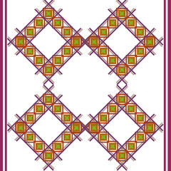 Fototapeta premium fabric pattern background with mix shape