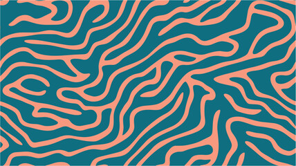 Geometric texture. A colors in marble abstract background texture. Abstract lines background. Colorful pattern. Trendy abstract pattern with 70s waves. Vector illustration. Eps10 vector.