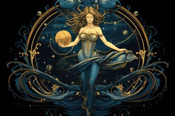Zodiac Aquarius Symbol