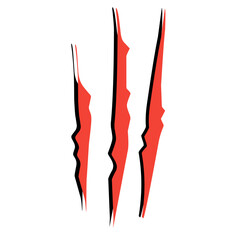 claw scratch vector element