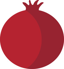 Cute pomegranate vector design