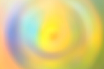 Abstract circle blurred vivid colorful background.