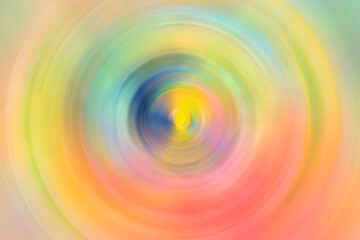 Abstract circle blurred vivid colorful background.