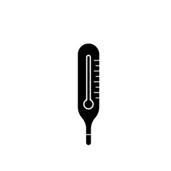 Thermometer icon vector