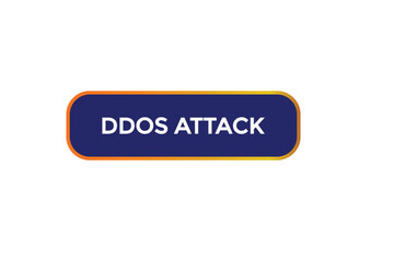  new ddos attack, website, click button, level, sign, speech, bubble  banner, 
