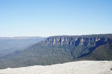 Papier peint adhésif Trois sœurs Blue Mountains National Park in Australia - オーストラリア ブルーマウンテン 国立公園