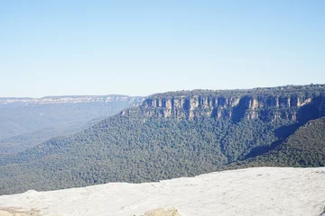 Foto auf Acrylglas Three Sisters Blue Mountains National Park in Australia - オーストラリア ブルーマウンテン 国立公園