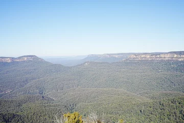 Papier peint adhésif Trois sœurs Blue Mountains National Park in Australia - オーストラリア ブルーマウンテン 国立公園