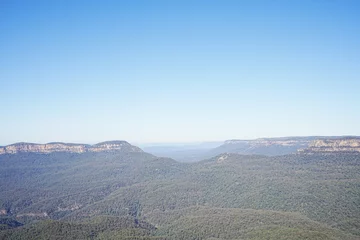 Papier Peint photo Trois sœurs Blue Mountains National Park in Australia - オーストラリア ブルーマウンテン 国立公園