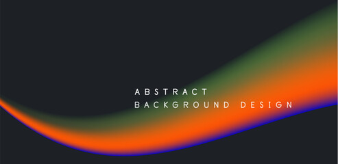 Fluid geometric vector background featuring dynamic liquid shapes, creating captivating abstract visual experience for wallpaper, banner, background, landing page, wall art, invitation, print, poster