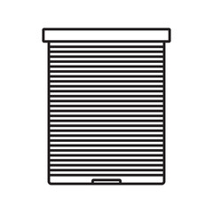 roller blind icon design vector isolated