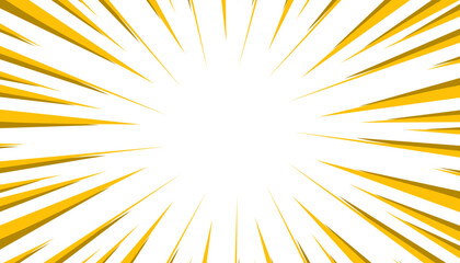 Illustration of an abstract comic background with a yellow pattern. Perfect for adding energy and excitement to graphic designs, posters, websites, comics, banners, magazine covers, invitation covers 