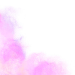 Purple Corner Glitter Fog Cosmos