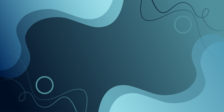 Abstract blackground blue lavender color curve with modern line and shape, Gradient fluid shapes vector