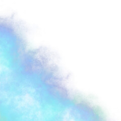 Blue Corner Glitter Fog Cosmos